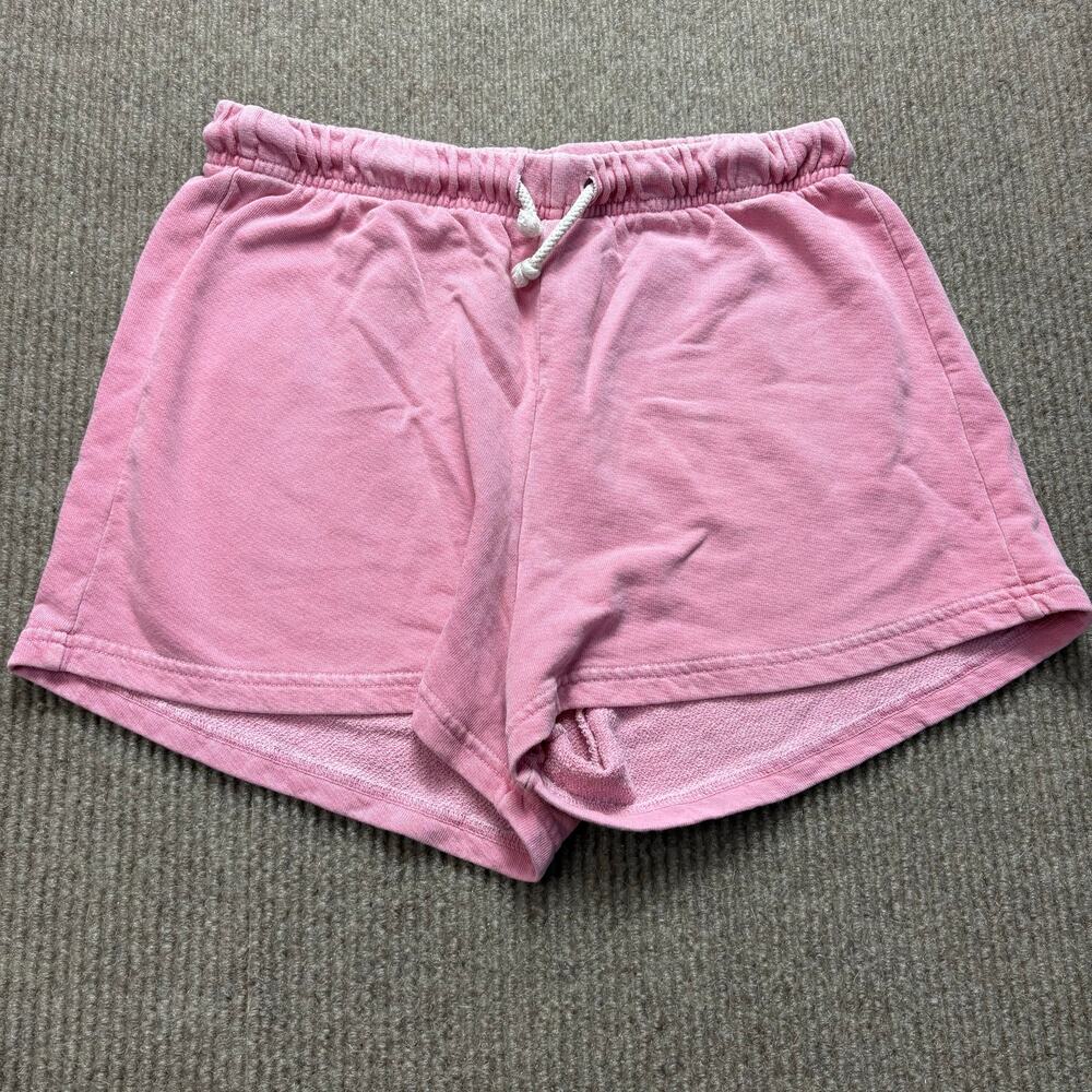 PerfectWhiteTee Layla French Terry Sweat Shorts--Sugar Pink size small